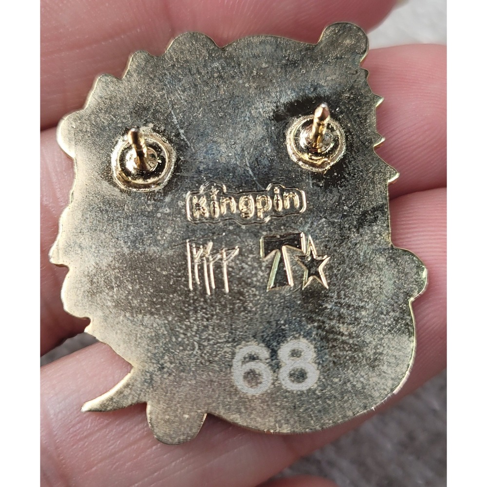 Kingpin Phish Live Phish Radio Enamel Pin Numbered 68 Jam Band Hat Lapel Pin - Picture 3 of 6